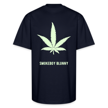 SBB GLOW PRINT Oversized Heavyweight T-Shirt - navy