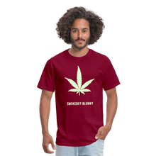 SBB GLOW PRINT Classic T-Shirt - burgundy