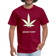 SBB GLOW PRINT Classic T-Shirt - burgundy