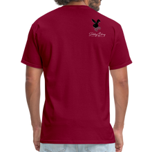 SBB GLOW PRINT Classic T-Shirt - burgundy