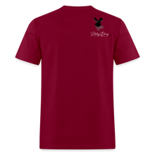 SBB GLOW PRINT Classic T-Shirt - burgundy