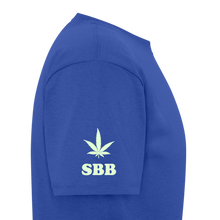 SBB GLOW PRINT Classic T-Shirt - royal blue