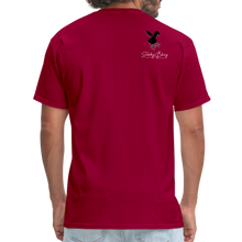 SBB GLOW PRINT Classic T-Shirt - dark red