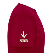 SBB GLOW PRINT Classic T-Shirt - dark red