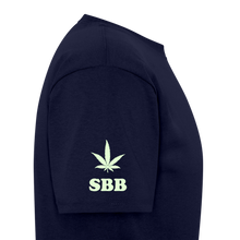 SBB GLOW PRINT Classic T-Shirt - navy