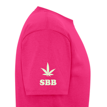 SBB GLOW PRINT Classic T-Shirt - fuchsia