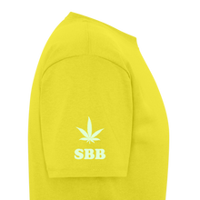 SBB GLOW PRINT Classic T-Shirt - yellow