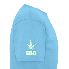 SBB GLOW PRINT Classic T-Shirt - aquatic blue