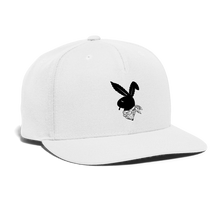 SBB Snapback Baseball Cap - white