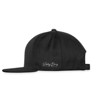 SBB Snapback Baseball Cap - black