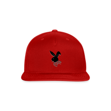 SBB Snapback Baseball Cap - red