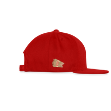 SBB Snapback Baseball Cap - red