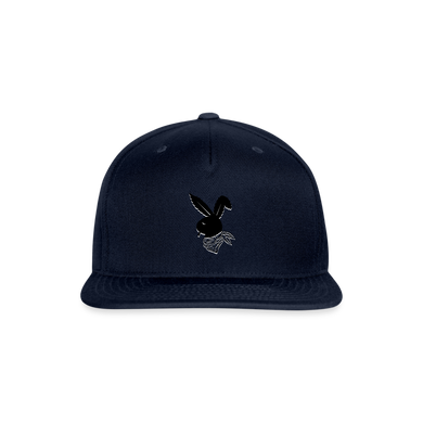 SBB Snapback Baseball Cap - navy