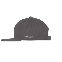 SBB Snapback Baseball Cap - dark grey