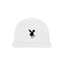 SBB Snapback Baseball Cap - white