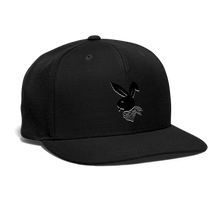 SBB Snapback Baseball Cap - black