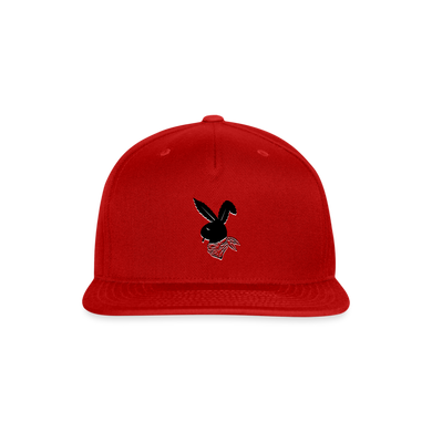 SBB Snapback Baseball Cap - red