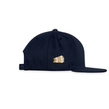 SBB Snapback Baseball Cap - navy