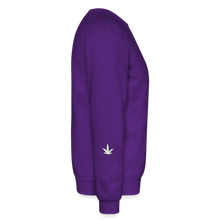 Smokeboy Blunny Crewneck Sweatshirt - purple