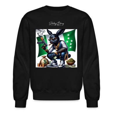 Smokeboy Blunny Crewneck Sweatshirt - black