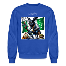 Smokeboy Blunny Crewneck Sweatshirt - royal blue