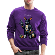 Smokeboy Blunny Crewneck Sweatshirt - purple