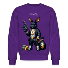 Smokeboy Blunny Crewneck Sweatshirt - purple