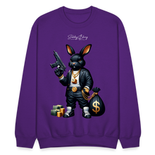 Smokeboy Blunny Crewneck Sweatshirt - purple