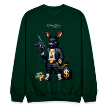 Smokeboy Blunny Crewneck Sweatshirt - forest green