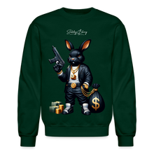 Smokeboy Blunny Crewneck Sweatshirt - forest green