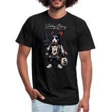 Smokeboy Blunny Unisex Jersey T-Shirt by Bella + Canvas - black