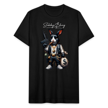 Smokeboy Blunny Unisex Jersey T-Shirt by Bella + Canvas - black