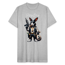 Smokeboy Blunny Unisex Jersey T-Shirt by Bella + Canvas - heather gray