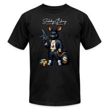 Smokeboy Blunny Unisex Jersey T-Shirt by Bella + Canvas - black