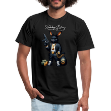 Smokeboy Blunny Unisex Jersey T-Shirt by Bella + Canvas - black