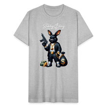 Smokeboy Blunny Unisex Jersey T-Shirt by Bella + Canvas - heather gray