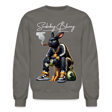 Smokeboy Blunny Crewneck Sweatshirt - asphalt gray